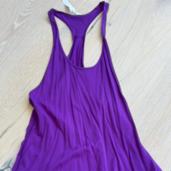 Lululemon Original Cool Racer Back Tank Purple Size 2 - Picture 1 of 4